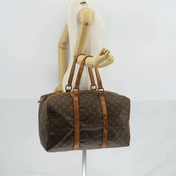 LOUIS VUITTON Monogram Sac Souple 45 Boston Bag M41624 LV Auth 148049 - Picture 16 of 16
